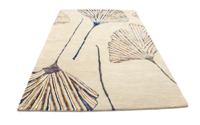 Designer Rug - 243 x 152 cm - beige