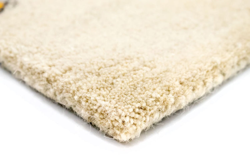 Designer Rug - 243 x 152 cm - beige