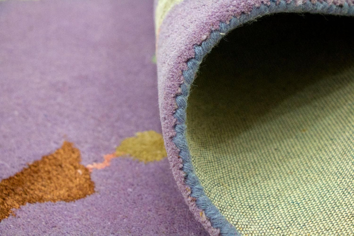 Designer Rug - 240 x 152 cm - purple