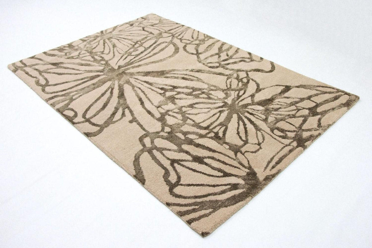 Designer Rug - 196 x 135 cm - beige