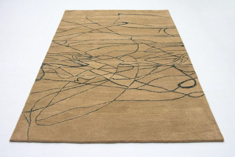 Designer Rug - 243 x 152 cm - beige