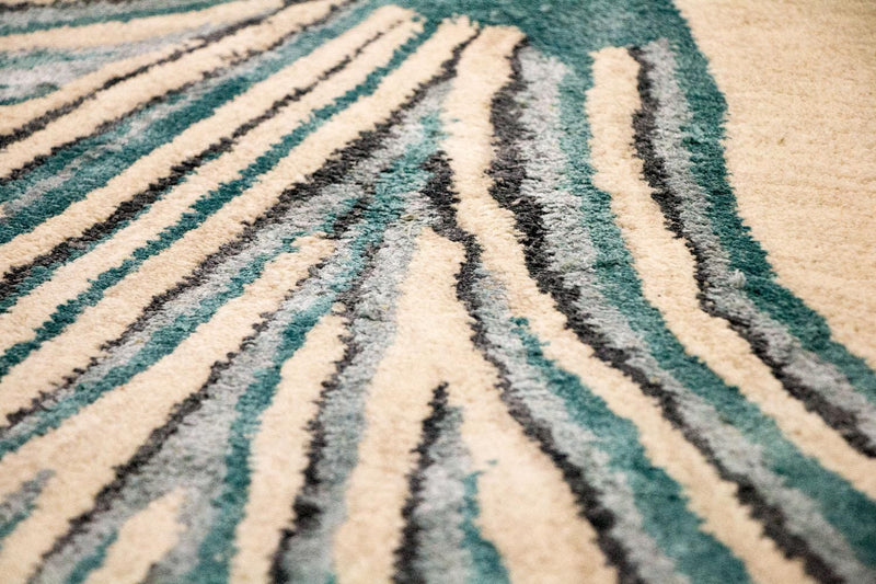 Designer Rug - 243 x 153 cm - beige