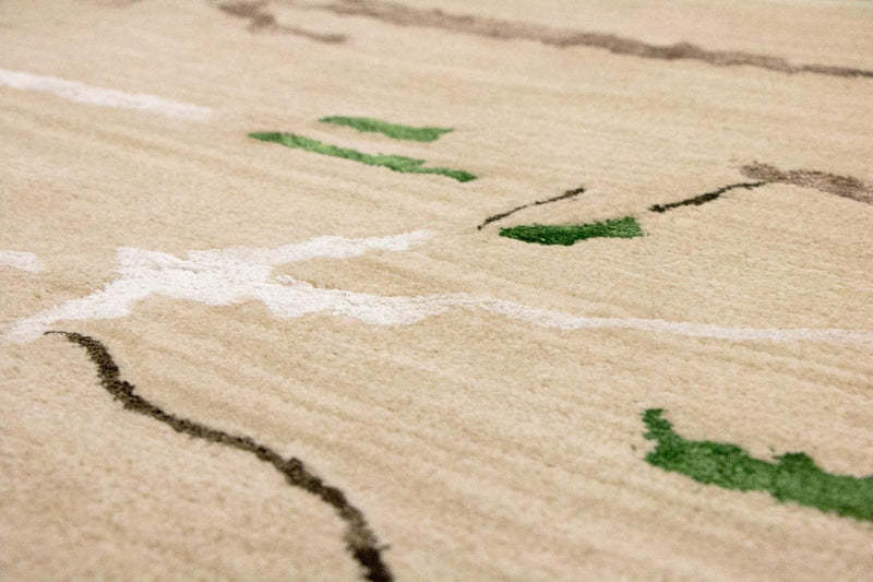 Designer Rug - 241 x 152 cm - multicolored