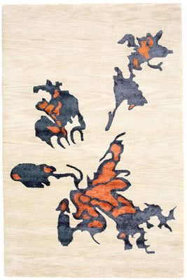 Designer Rug - 242 x 153 cm - beige