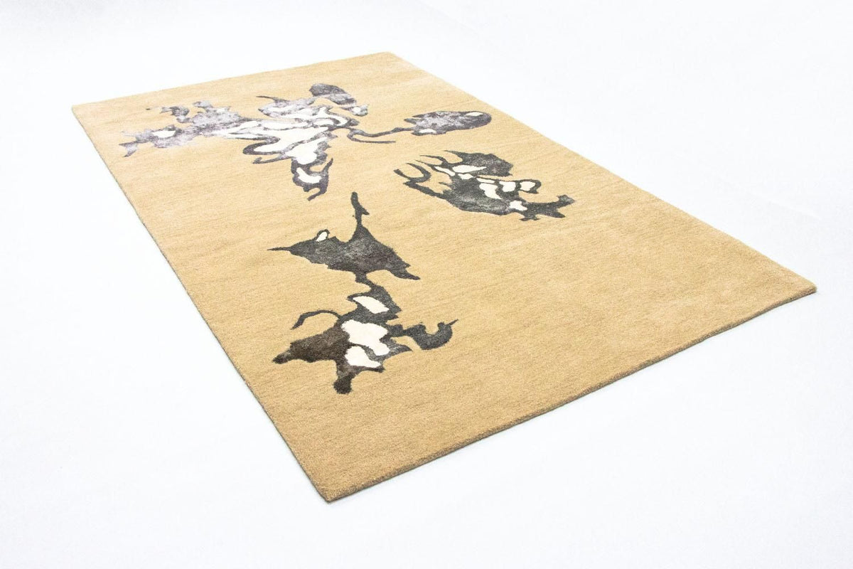 Designer Rug - 241 x 154 cm - beige