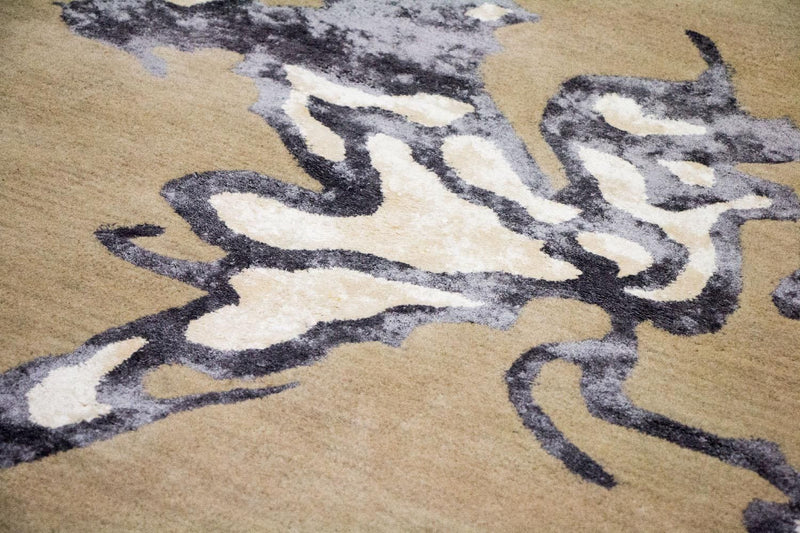 Designer Rug - 241 x 154 cm - beige