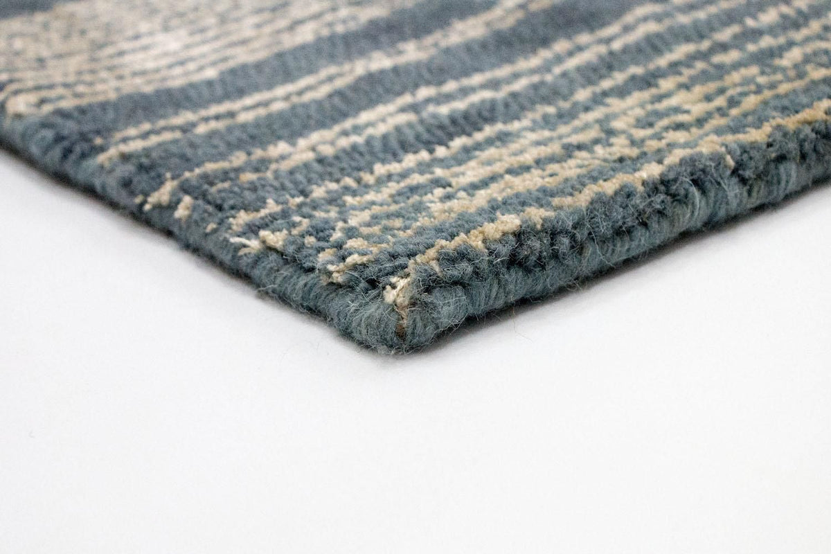 Designer Rug - 246 x 154 cm - blue