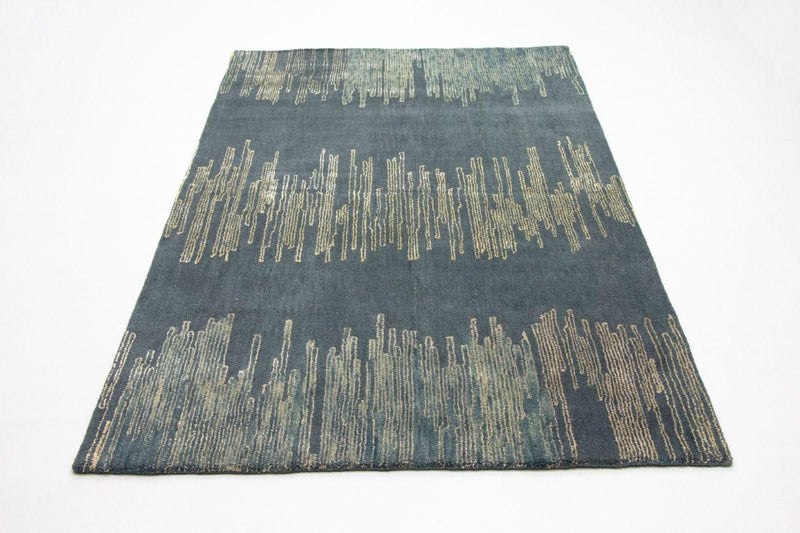 Designer Rug - 246 x 154 cm - blue