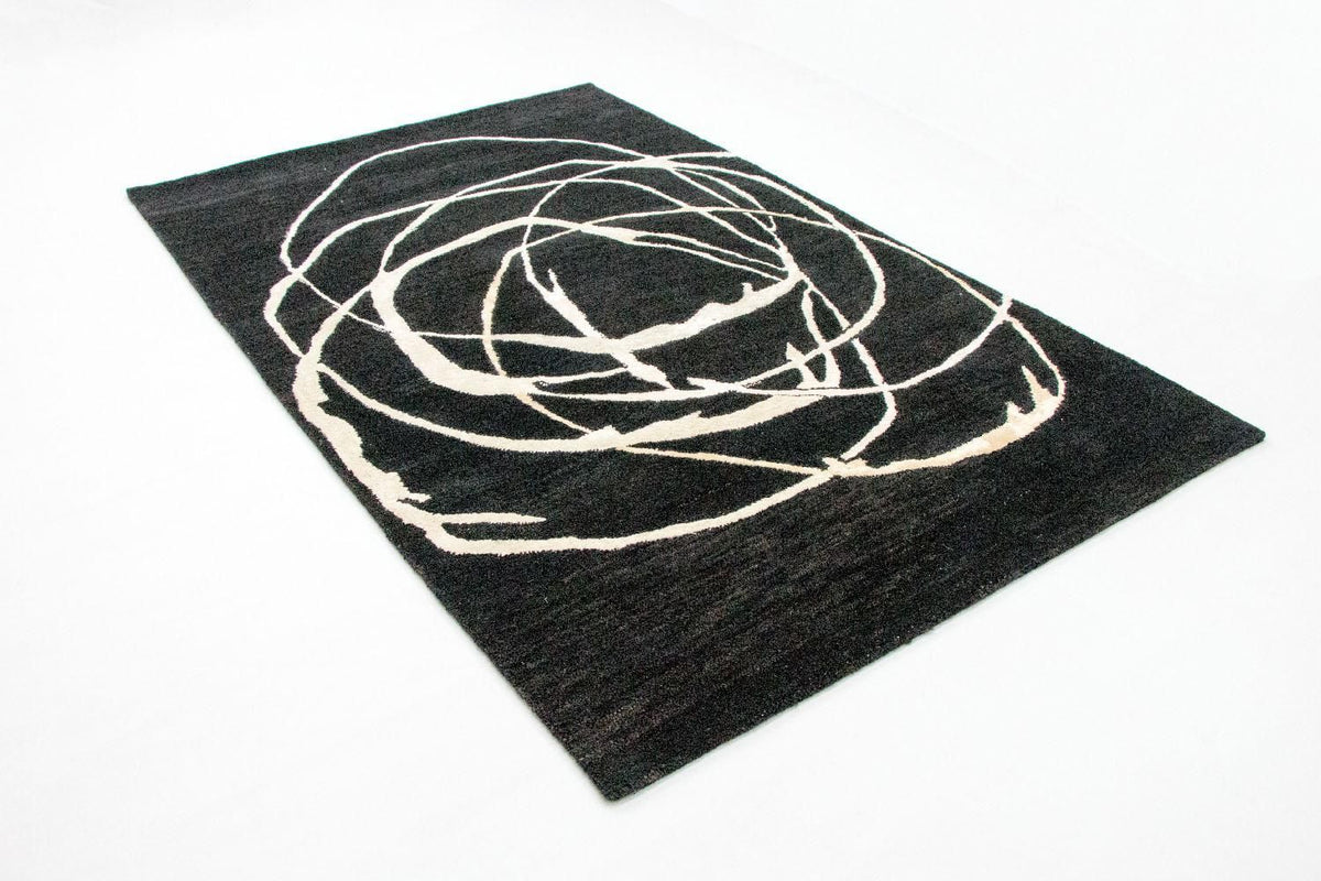 Designer Rug - 245 x 153 cm - blue