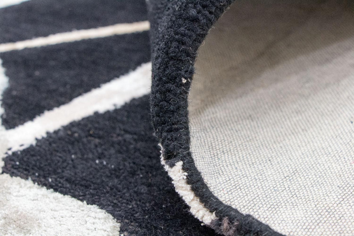 Designer Rug - 245 x 153 cm - blue