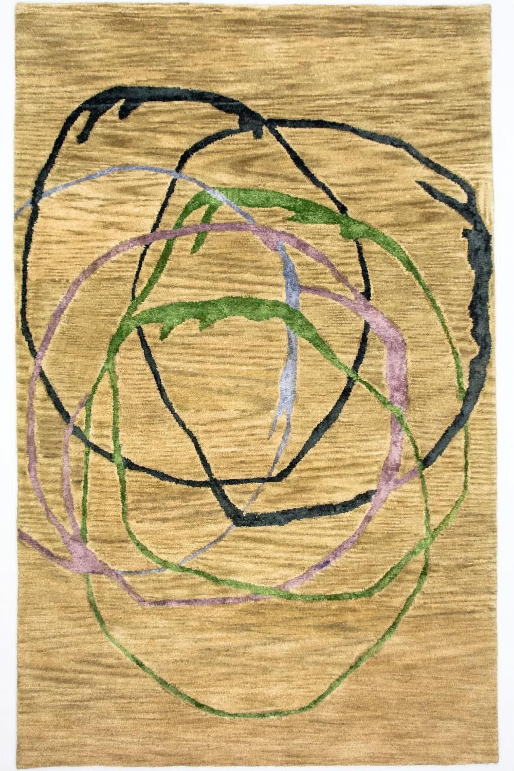 Designer Rug - 243 x 152 cm - multicolored