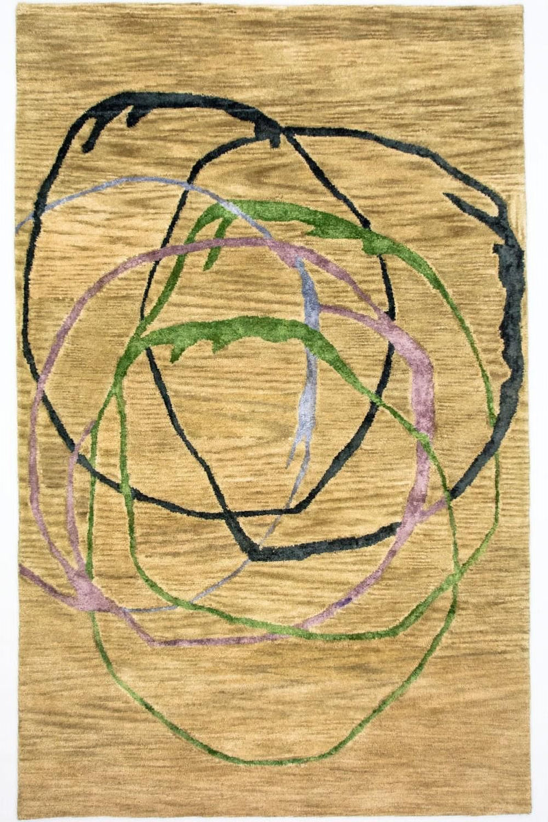 Designer Rug - 243 x 152 cm - multicolored