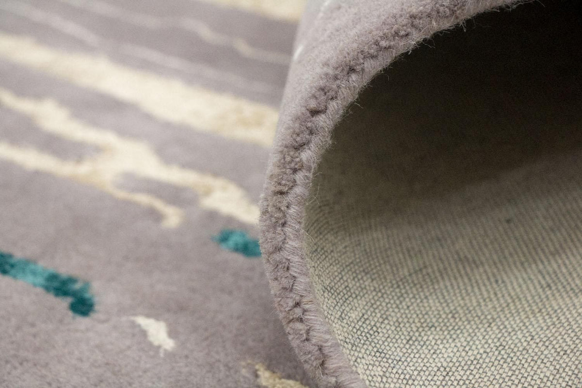 Designer Rug - 243 x 153 cm - brown