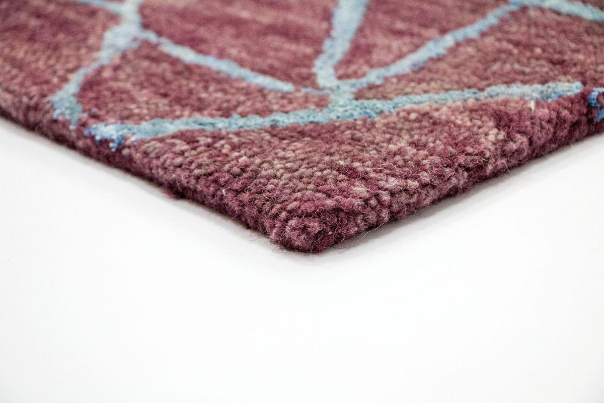 Designer Rug - 245 x 153 cm - brown