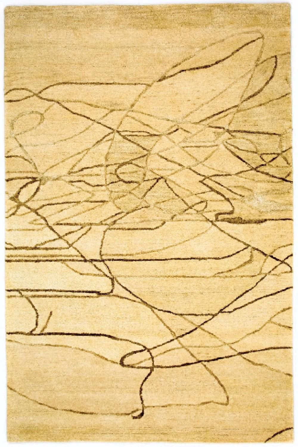 Designer Rug - 240 x 153 cm - beige