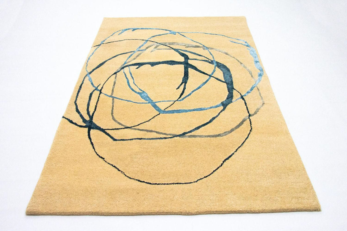 Designer Rug - 241 x 154 cm - beige