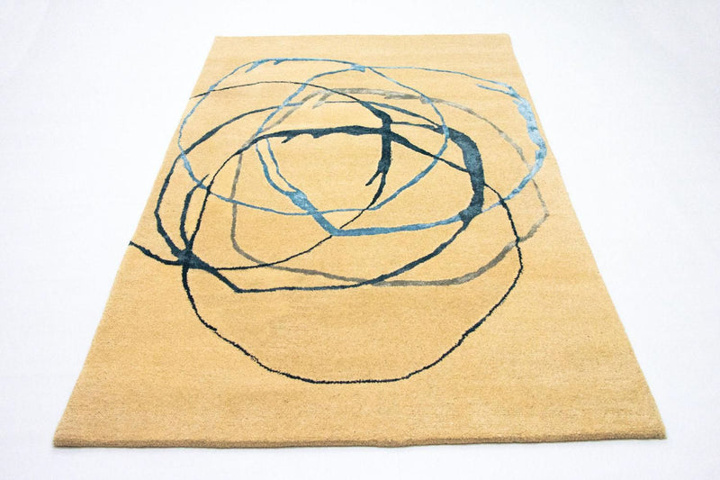 Designer Rug - 241 x 154 cm - beige