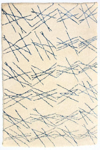 Designer Rug - 197 x 138 cm - beige