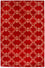 Wool Rug - 240 x 152 cm - red