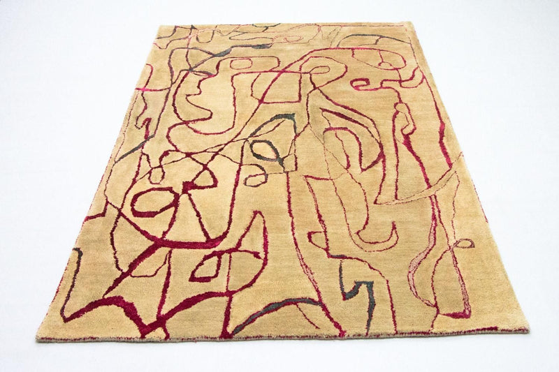 Designer Rug - 241 x 152 cm - multicolored