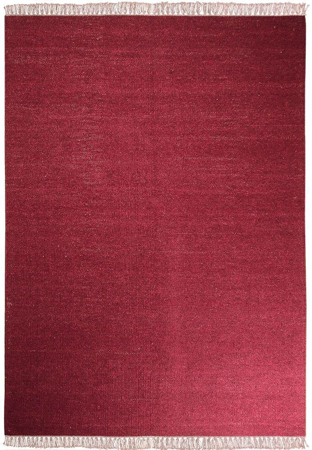 Kelim Rug - Trendy - 200 x 140 cm - dark red