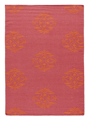 Wool Rug - 300 x 240 cm - purple
