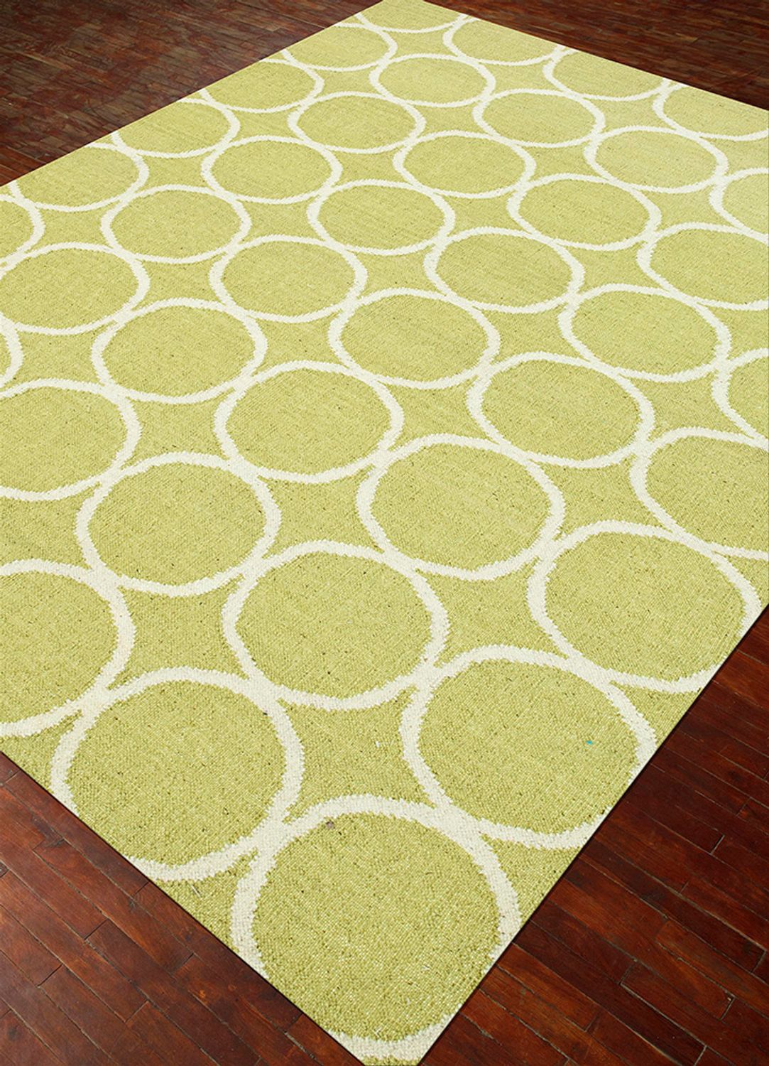 Wool Rug - 228 x 158 cm - light green