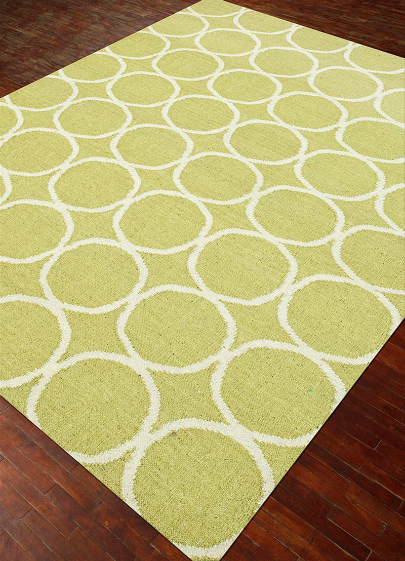 Wool Rug - 228 x 158 cm - light green