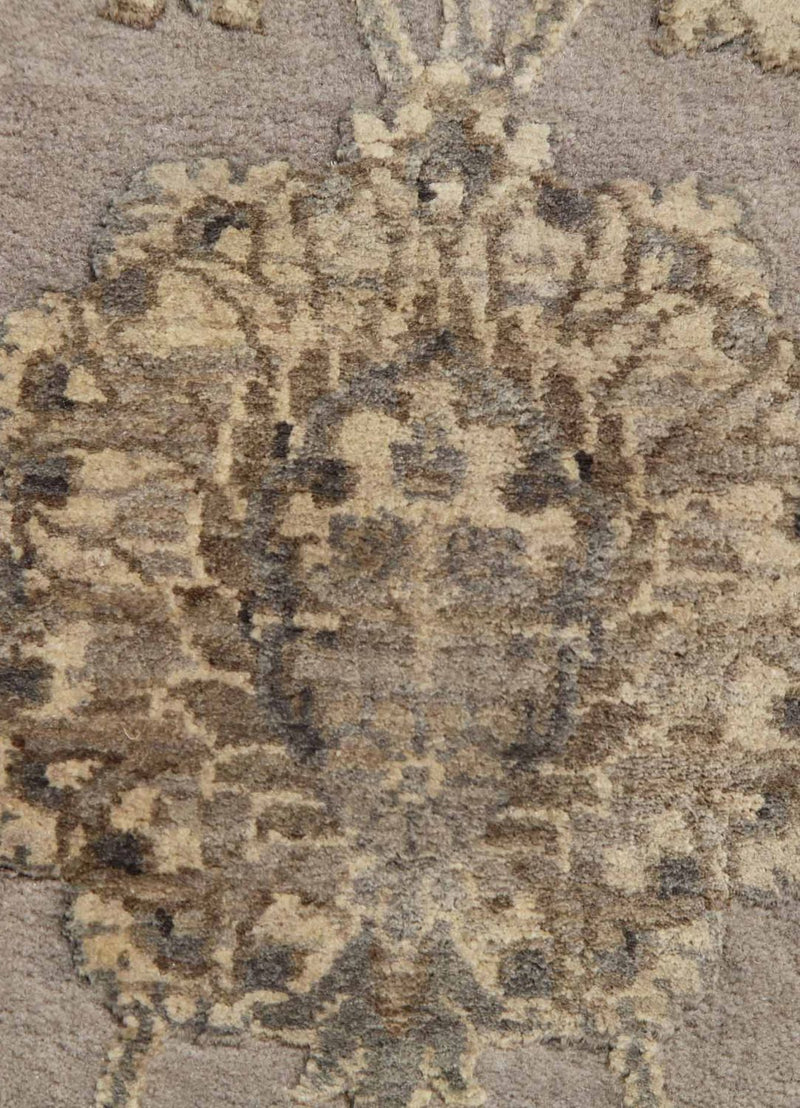 Runner Wool Rug - 240 x 75 cm - taupe