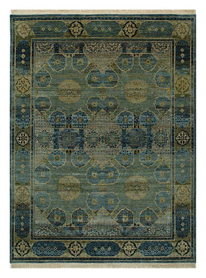 Wool Rug - 300 x 240 cm - sea green