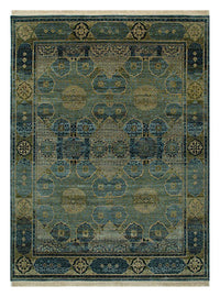 Wool Rug - 300 x 240 cm - sea green