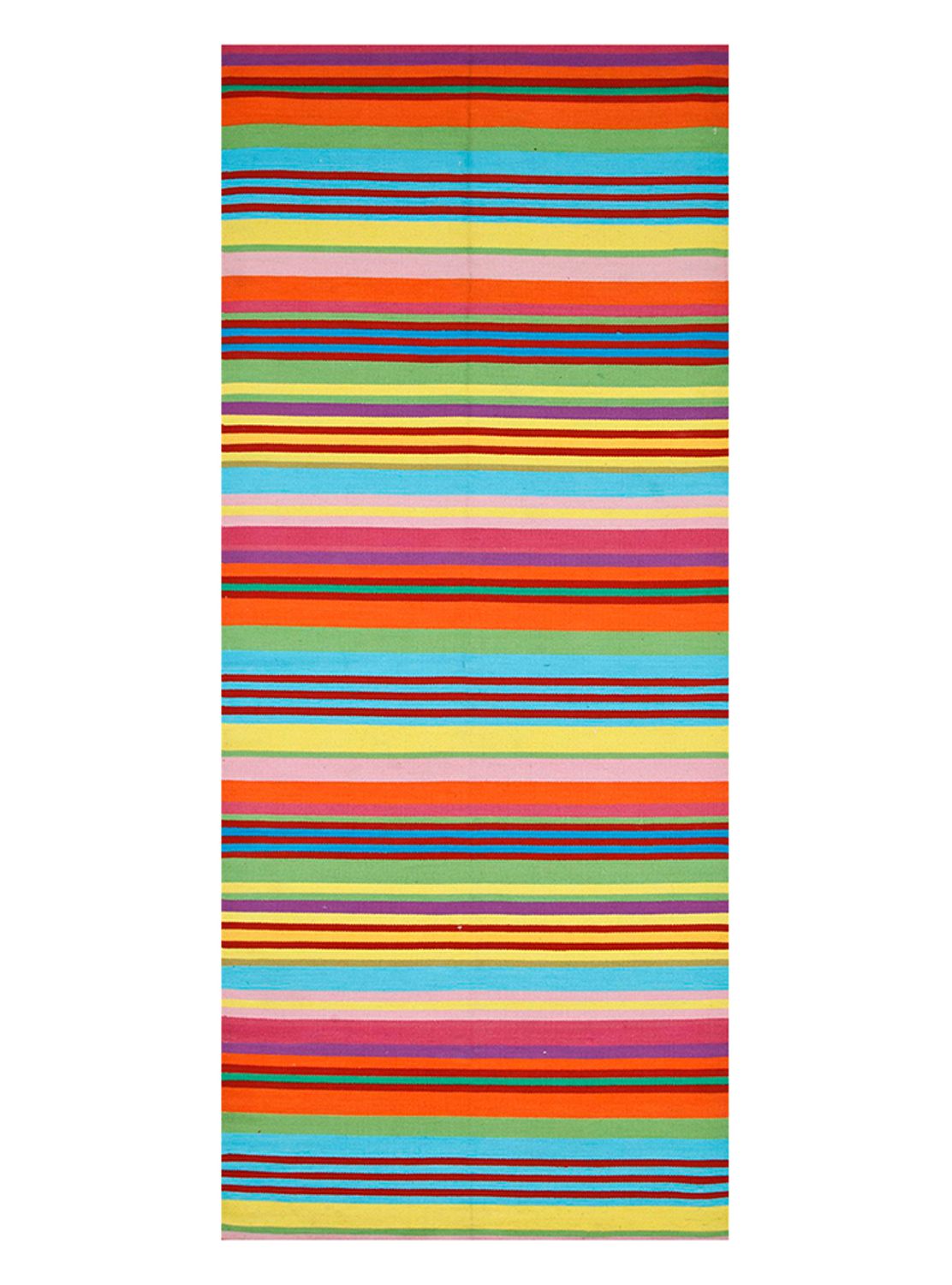 Runner Kelim Rug - Trendy - 300 x 90 cm - multicolored