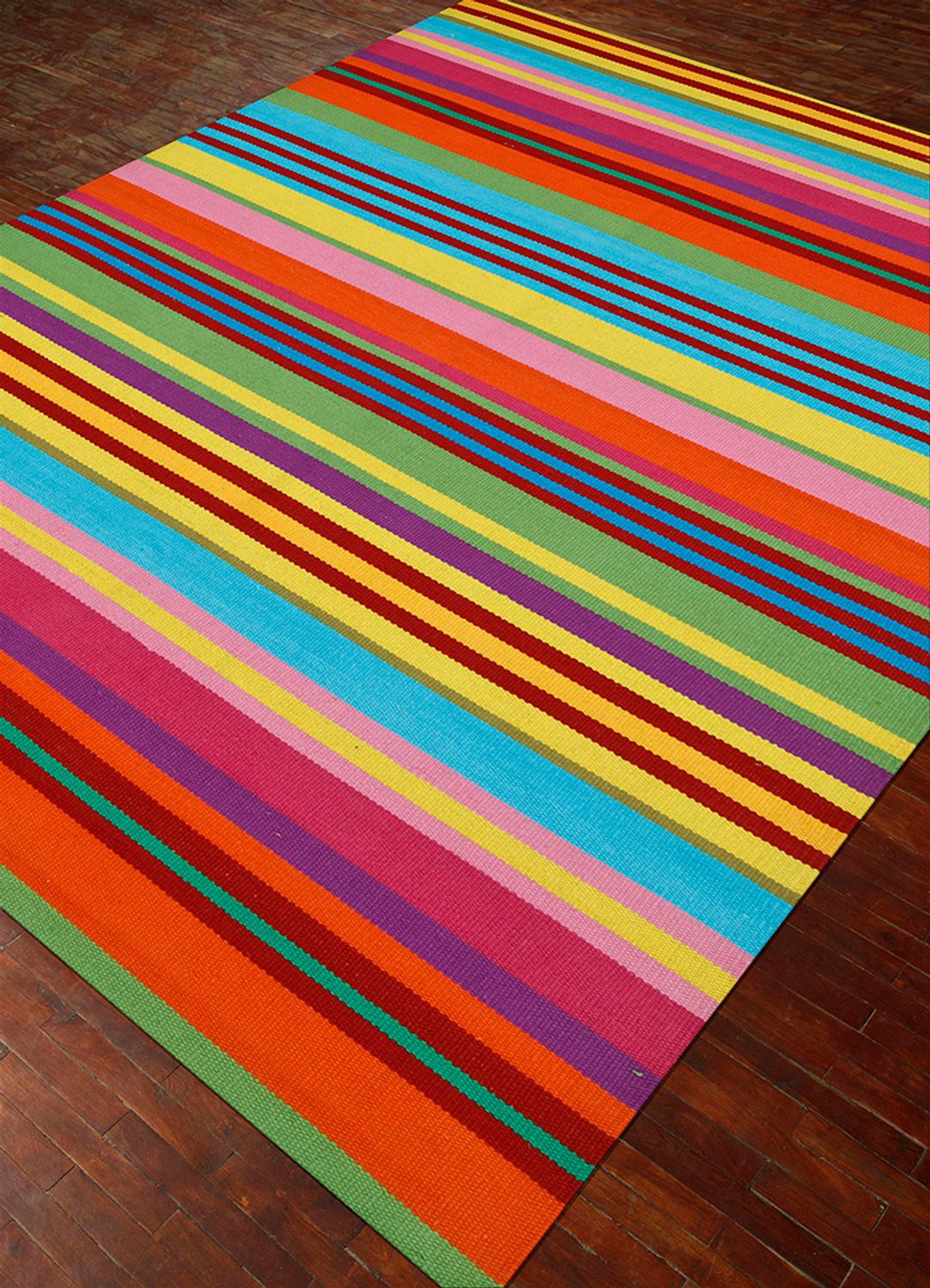 Runner Kelim Rug - Trendy - 300 x 90 cm - multicolored