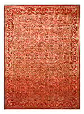 Wool Rug - 395 x 295 cm - orange