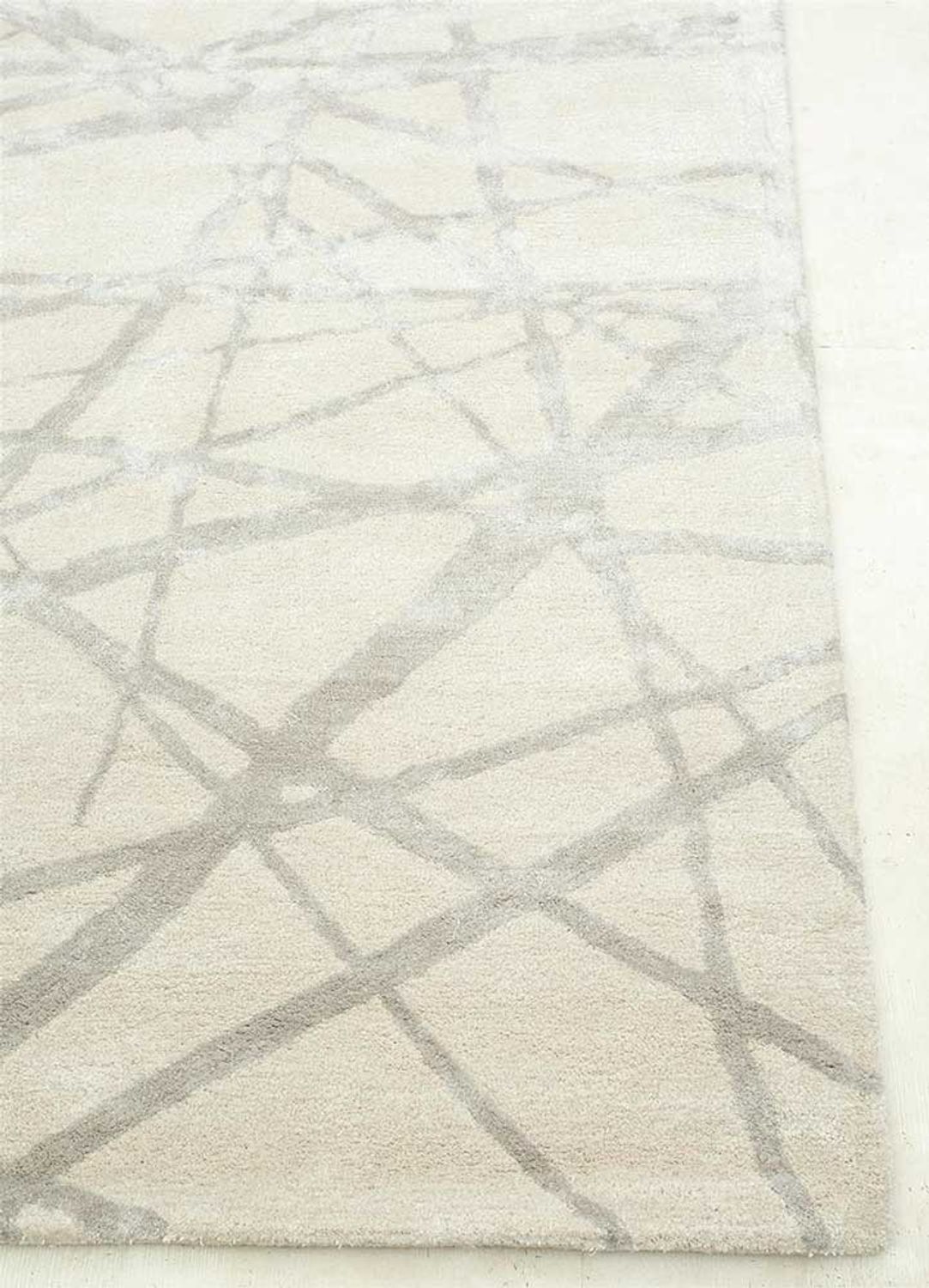 Wool Rug - 240 x 150 cm - cream