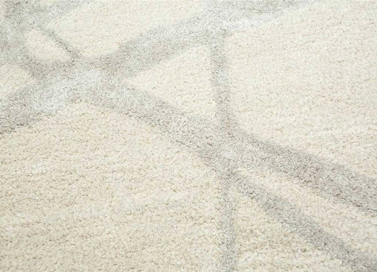 Wool Rug - 240 x 150 cm - cream