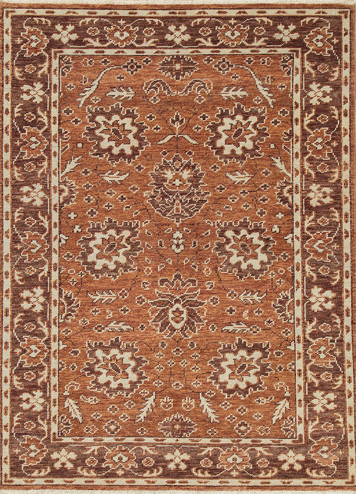 Wool Rug - 360 x 270 cm - orange