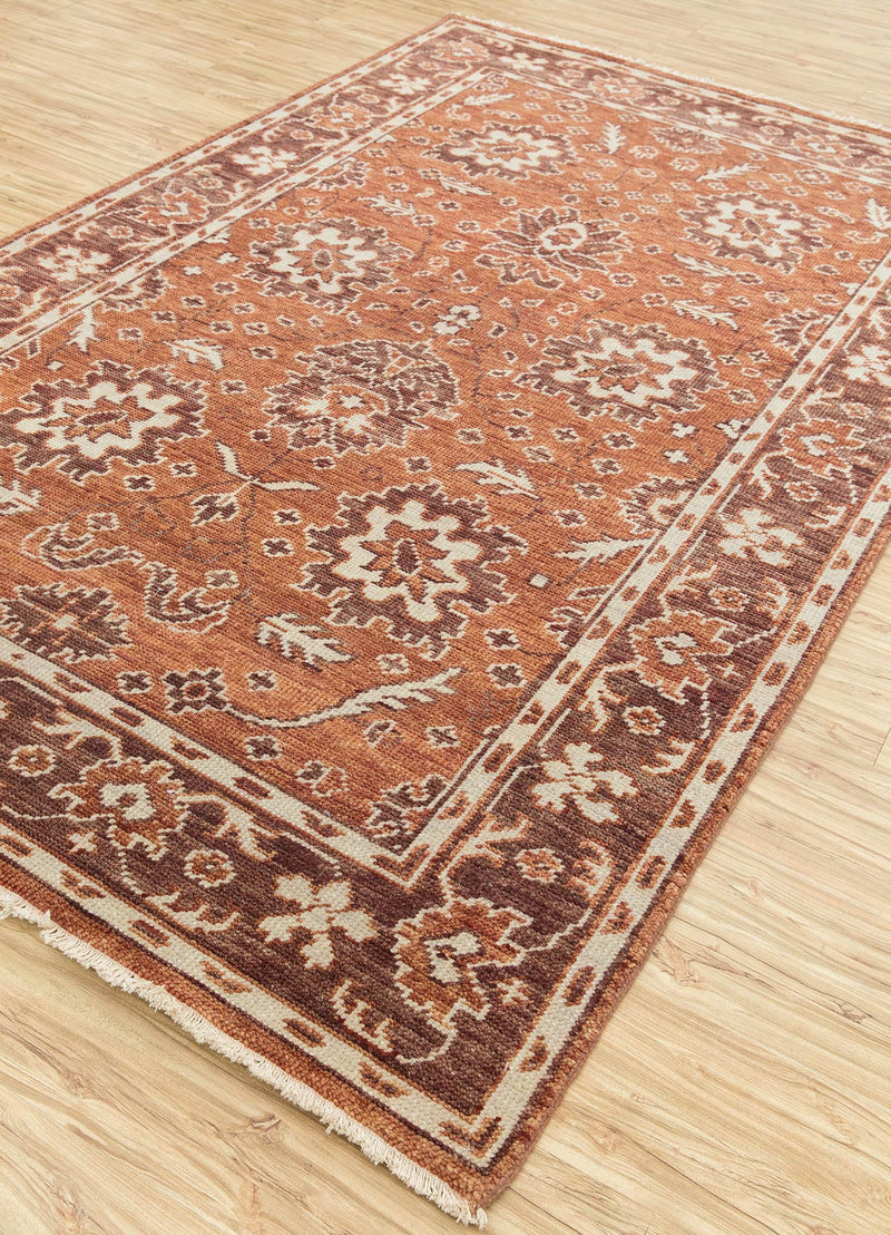 Wool Rug - 360 x 270 cm - orange