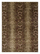 Wollteppich - 300 x 240 cm - braun