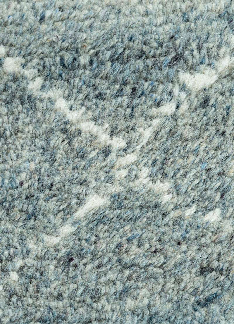 Wool Rug - 240 x 150 cm - petrol blue