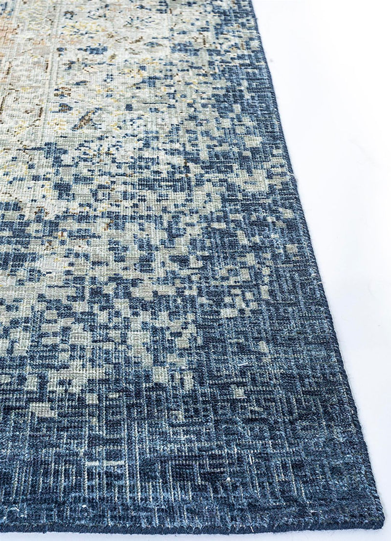 Wool Rug - 300 x 240 cm - sky blue