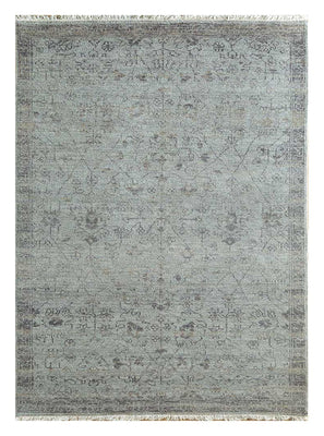 Wool Rug - 300 x 240 cm - sky blue
