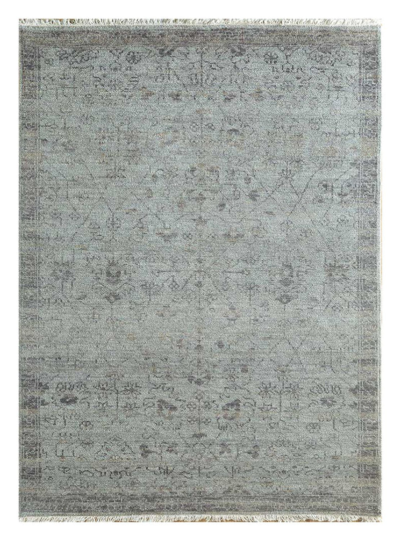 Wool Rug - 300 x 240 cm - sky blue