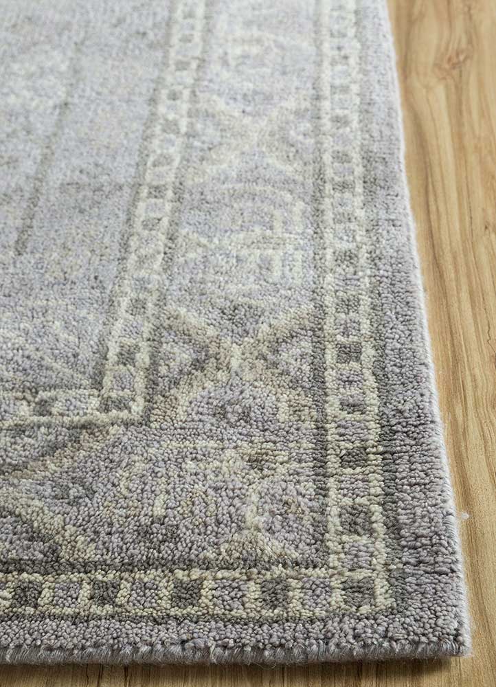 Wool Rug - 360 x 270 cm - grey