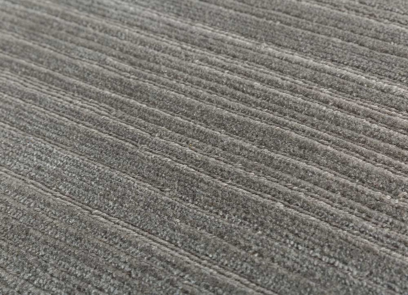 Wollteppich - 300 x 240 cm - grau