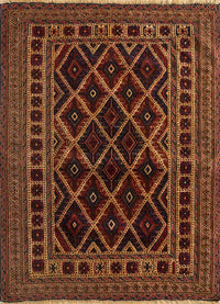 Wool Rug square  - 120 x 120 cm - gold