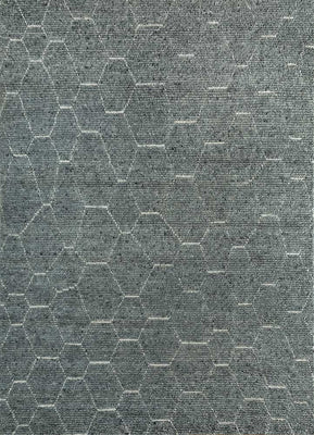 Wool Rug - 300 x 240 cm - grey