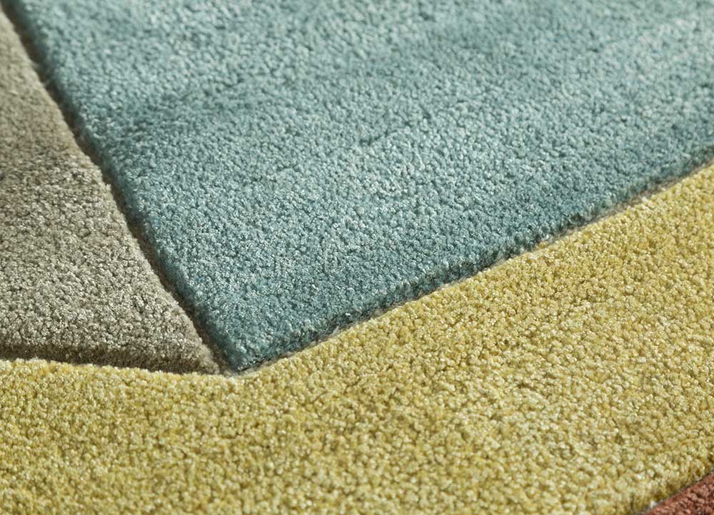 Wool Rug - 240 x 170 cm - gold