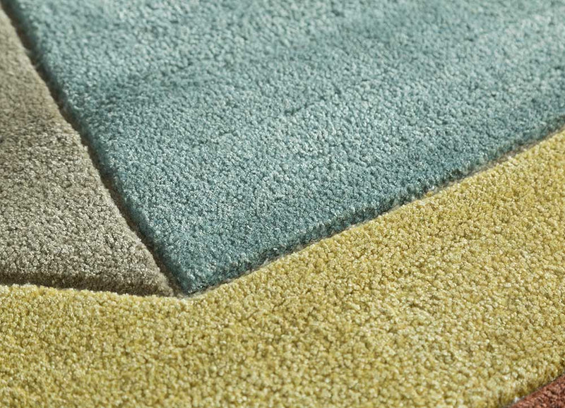 Wool Rug - 240 x 170 cm - gold