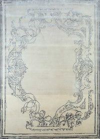 Wool Rug - 300 x 240 cm - cream